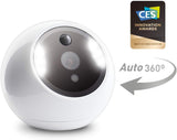 360° Amaryllo 1080p PTZ Wireless Security Camera with Night Vision, 256-bit Military Grade Encryption, 2-Way Audio