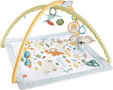 FisherPrice Baby Playmat Simply Senses Newborn Gym With Mobile And Sensory Activity Toys