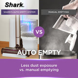 Shark EvoPower System IQ and IQ Cordless Vacuums Smart iQ PRO with Auto Dirt Detect Auto Empty Convenience Strong Suction Power and Ultralight at 2kg Shark CS851SMMVAE