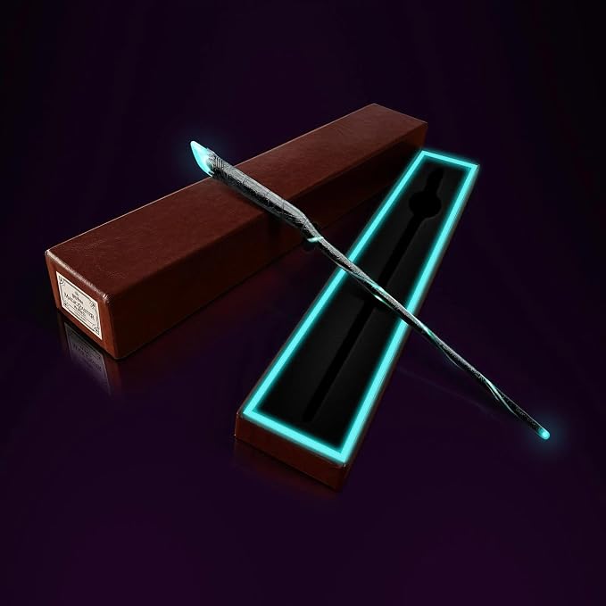 Harry Potter Magic Caster Wand – Heroic, Honorable, Defant Collectible Wand (App Discontinued, Display Item Only)