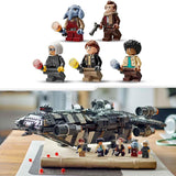 LEGO Star Wars : Skeleton Crew The Onyx Cinder Starship Set 75374 Collectible Building Toy for 10+ Year Old, Includes 5 Character Minifigures, Gift Idea for Kids and fans (1325 Pieces)
