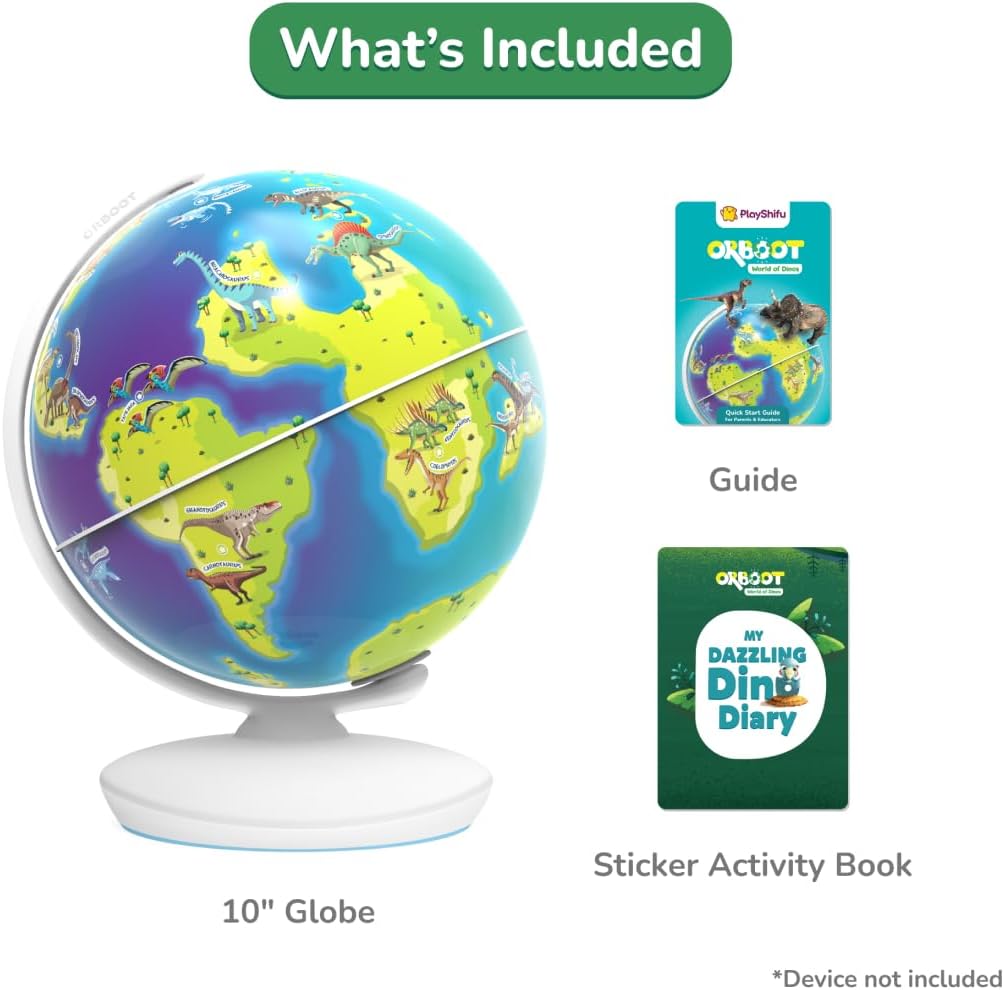 Shifu Play Orboot Dinos Interactive AR Globe Secondary image