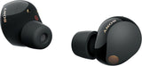 Sony WF-1000XM5 Wireless Noise Cancelling Earbuds, Bluetooth, In-ear Headphones, Mic, Up to 24 Hours Battery Life, Quick Charge, IPX4, iOS and Android Compatible - Black