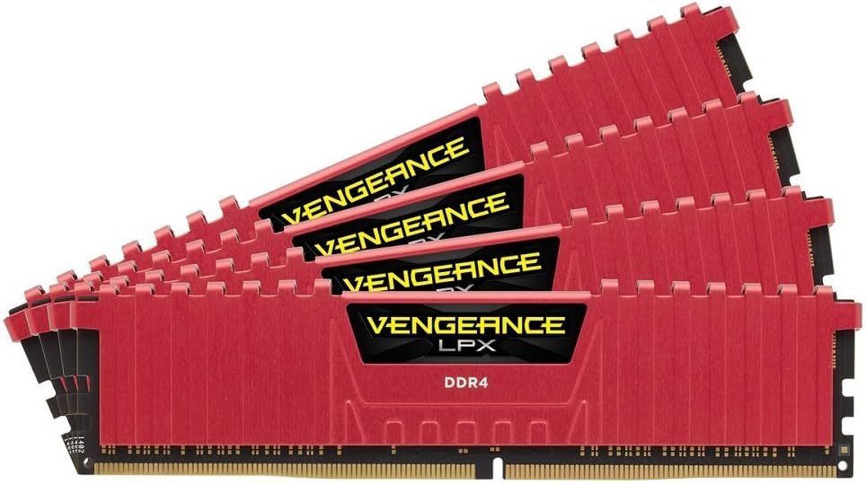 Corsair Vengeance LPX 4x16GB 64GB 2133MHz DDR4 DRAM C13 Memory Kit
