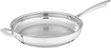 Cuisinart Professional Stainless Skillet with Helper, 12-Inch