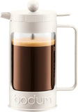 BODUM 11376913 BEAN French Press Coffee Maker 3.3gal 1L Off White