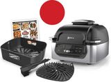 Ninja Foodi 5 in 1 Indoor Electric Grill with Air Fry, Roast, Bake & Dehydrate, Ninja Grill, Smokefree Airgrill - Ninja AG301