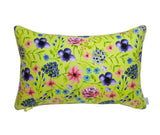 Krftd Marguerite Floral Cushion (45cm x 30cm)