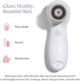 Vanity Planet Facial Cleansing Brush Ultimate Skin Spa with 3 Interchangeable Face Brushes