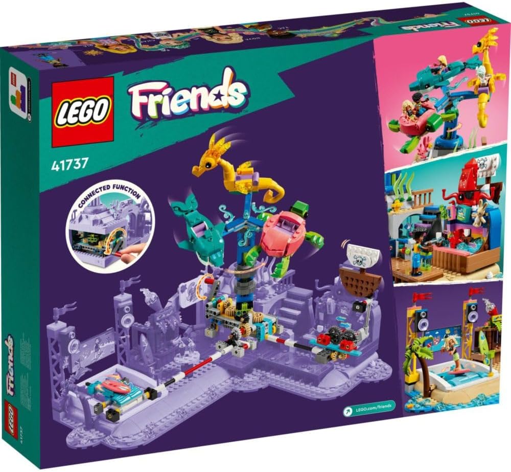 LEGO Friends Beach Amusement Park 41737 Building Toy Set