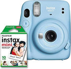 Fujifilm Instax Mini 11 Instant Film Camera Sky Blue