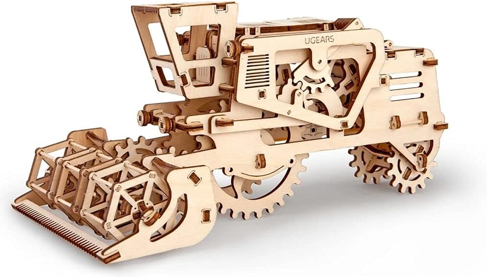 Ugears Combine Harvester Model Main image