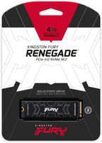 Kinghston Fury Renegade SSD 4000GB 7300MBps
