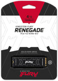 Kinghston Fury Renegade SSD 4000GB 7300MBps