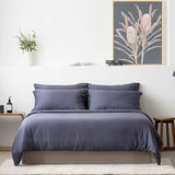Weavve Home Bed sheet Set, Super King Size, Midnight Blue