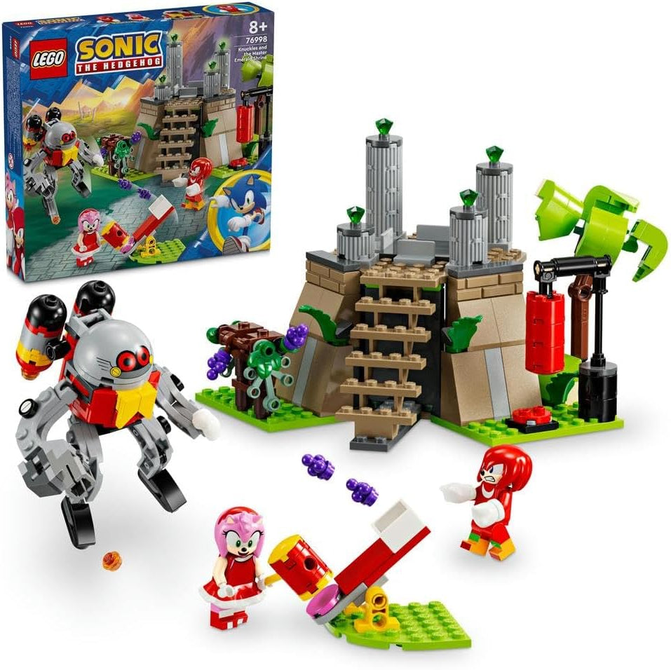 LEGO 76998 Sonic The Hedgehog Knuckles And The Master Emerald Shrine Video Game Collectible Toy For Kids