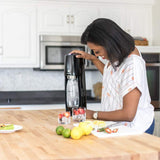 SodaStream Spirit One Touch Black Sparkling Water Maker
