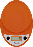 Escali P115PO Primo Lightweight Scale, Standard, Pumpkin Orange 11 Lb Capacity