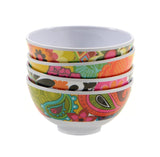 French Bull Melamine Mini Bowl, 4-Piece Set, 10 Fluid Ounces, Small Serving Bow