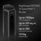 NETGEAR Nighthawk TriBand WiFi 7 Router RS700