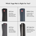 Manduka PRO Yoga And Pilates Mat 71in Black Sage