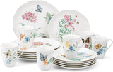 Lenox 6342794 Butterfly Meadow 18 Piece Dinnerware Set