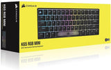 CORSAIR CSCH9194014NA K65 RGB Mini Mechanical Gaming Keyboard Cherry MX Speed,Black