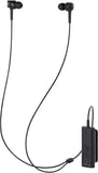 AudioTechnica ATHANC100BT QuietPoint Wireless InEar Active NoiseCancelling Headphones Black
