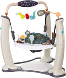 Evenflo ExerSaucer Jump & Learn Jam Session Stationary Baby Jumper 4m+, Cream