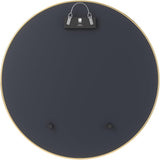 Umbra Hubba Round Circle Mirror, Brass Finish, 34-Inch, 1012715-104