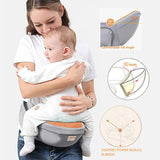 ANGELBB Baby Hip Seat Carrier, Convenient Infant Waist Belt Stool Front Carrier1