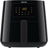 Philips HD9280/91 - Air Fryer, 6.2L, Rapid Air Technology, Quick Clean Basket, HomeID Recipe App, Black