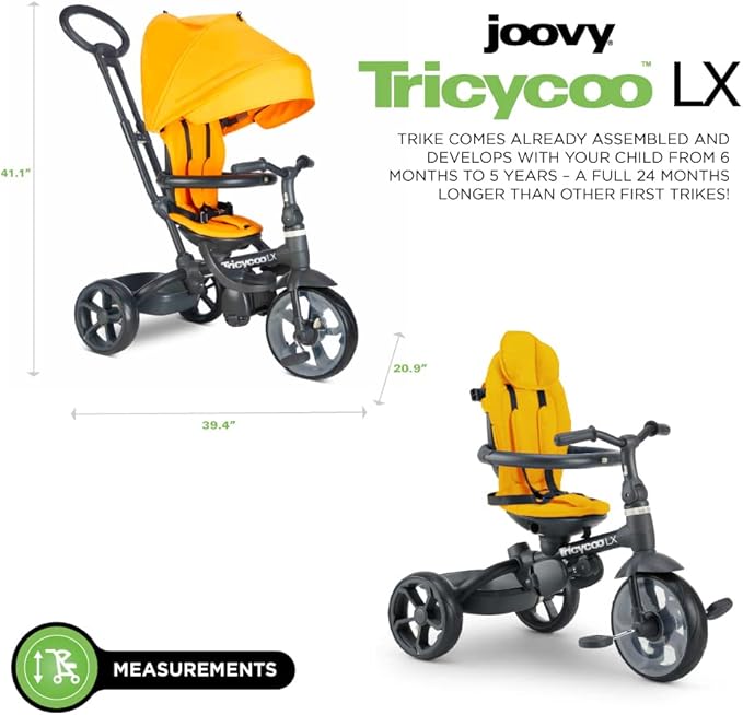 Joovy Tricycoo LX Premium Kids Tricycle Secondary image