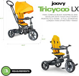 Joovy Tricycoo LX Premium Kids Tricycle