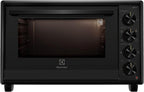 Electrolux Ultimate Taste 700 EOT5622XFG Freestanding Analog Electric Oven 56L capacity 2200W 4-in-1 toast bake grill and rotisserie AirFry 90°C 230°C temp control