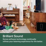 Sonos Sub (Gen 3) - The wireless subwoofer for deep bass with WIFI Connectivity - Black