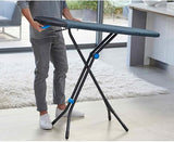Joseph Joseph 50006 Glide Plus Ironing Board with Compact Legs and Advanced Cover, Black/Blue