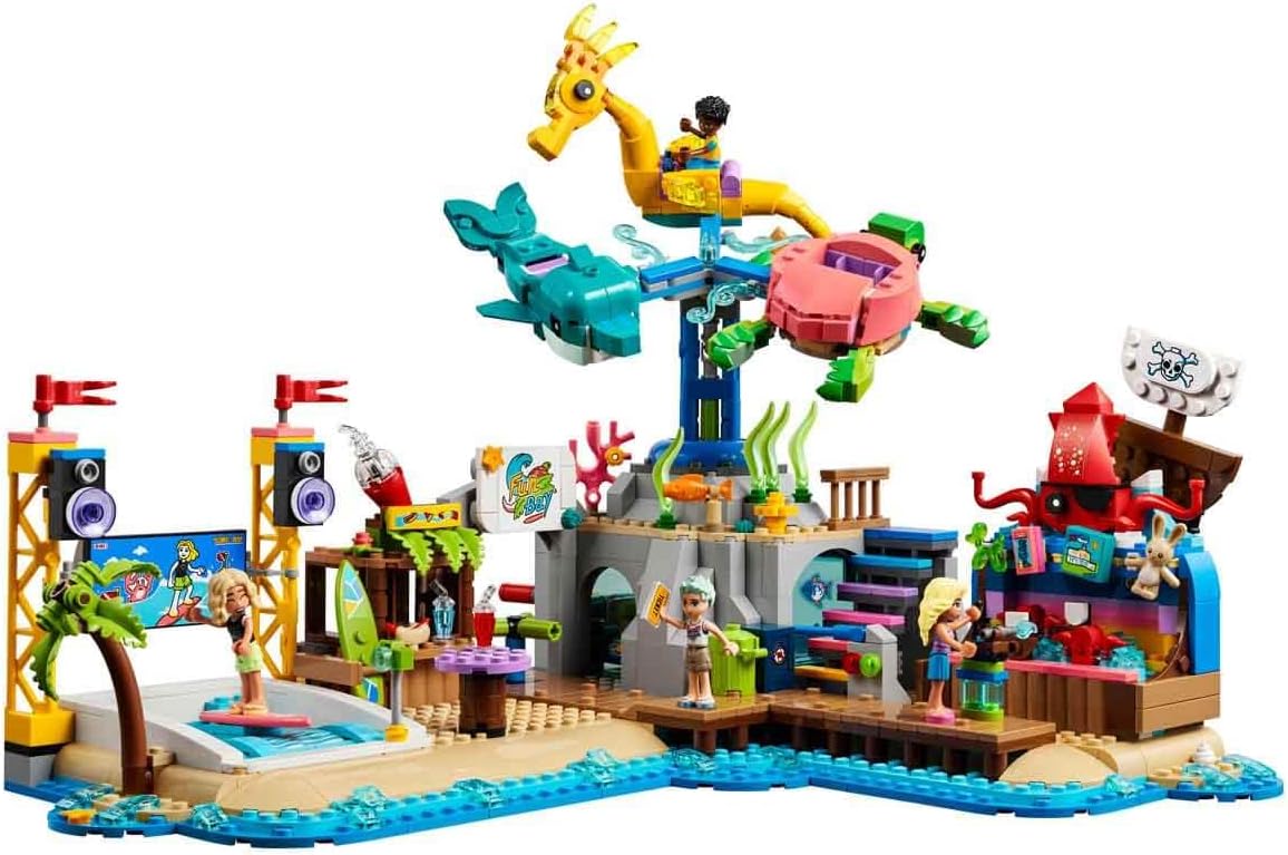 LEGO Friends Beach Amusement Park 41737 Building Toy Set Secondary image