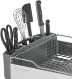 KitchenAid KNS896BXGRA Full Size Dish Rack, Light Grey