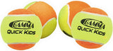 Gamma Beginner Child or Adult Training (Transition) Practice Tennis Balls: Orange or Green Dot, Quick Kids 36, 60, or 78 (25%-50% Slower Ball Speed) - 12, 36, 48, 60 Pack Sizes