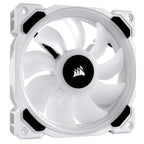 CORSAIR LL120 RGB 120mm RGB LED Fan Triple Pack With Lighting Node PRO White CO9050092WW