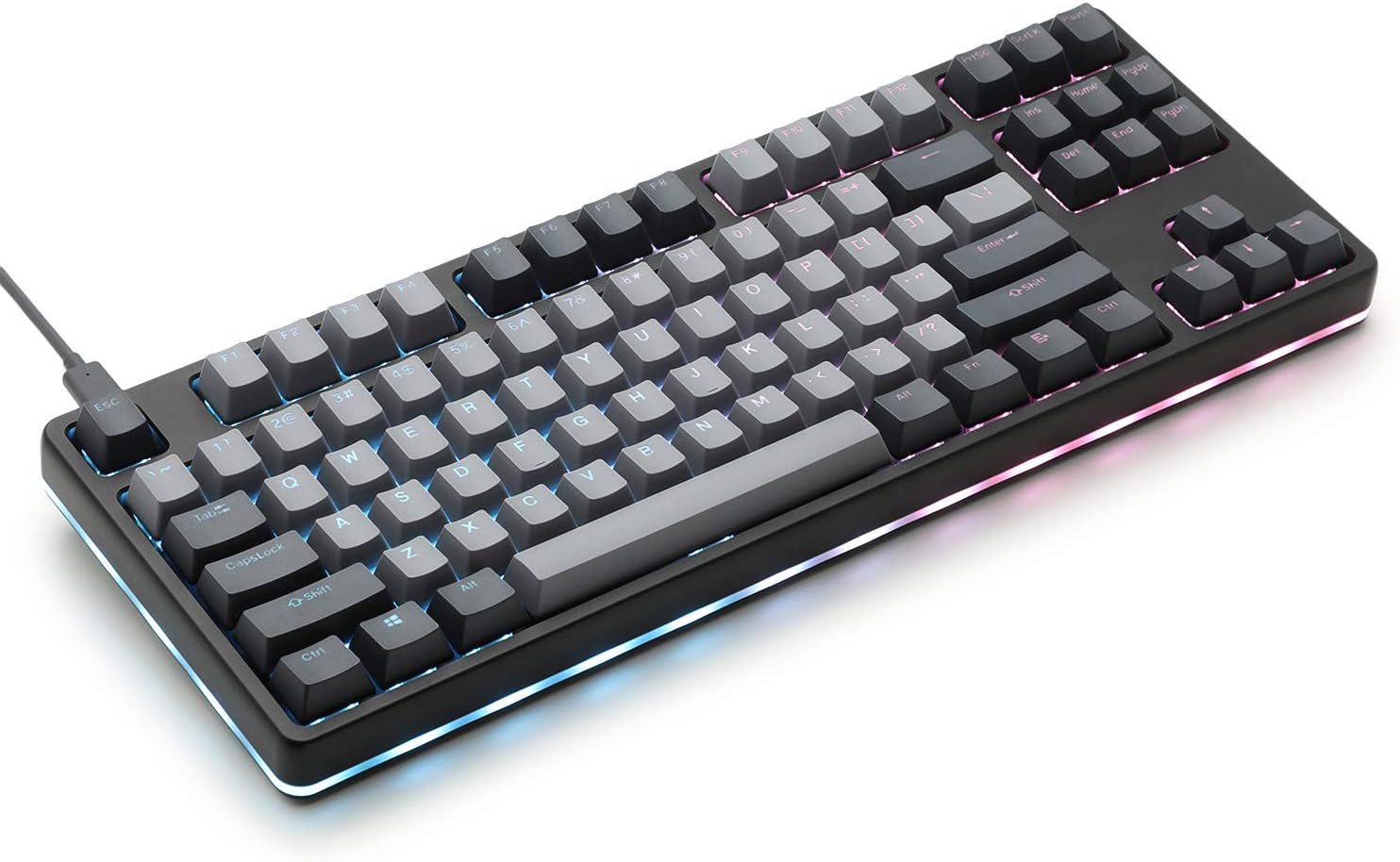 Drop MDX3183113 CTRL High Profile Mechanical Keyboard Tenkeyless TKL 87 Keys Gaming Keyboard Hot Swap Switch Programmable RGB LED Aluminum Black Cherry MX Brown Secondary image