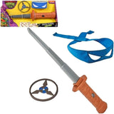 Teenage Mutant Ninja Turtles Mutant Mayhem Leonardo Katana Sword Basic Role Play Set by Playmates Toys