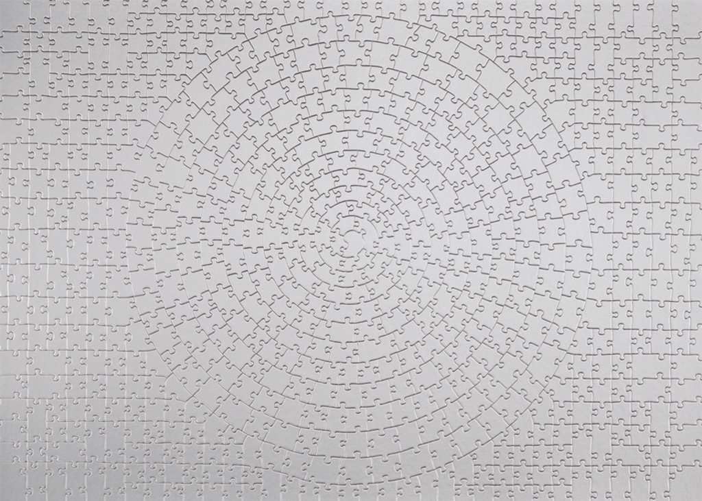 Ravensburger Krypt Puzzle Silver 654 Pieces