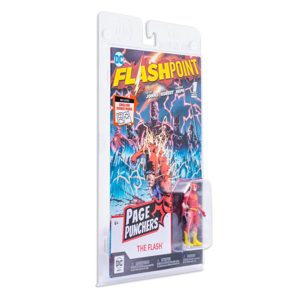 McFarlane Toys DC Direct 3IN Figure with Comic WV1  The Flash Flashpoint
