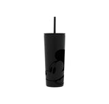 Simple Modern, Disney Insulated Tumbler Cup with Flip Lid and Straw Lid, 24oz Mickey Mouse on Black