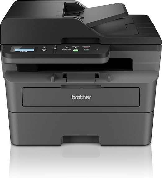 Brother DCP-L2640DW - Multi Function Mono Laser Printer with ADF, Print | Scan | Copy, Black