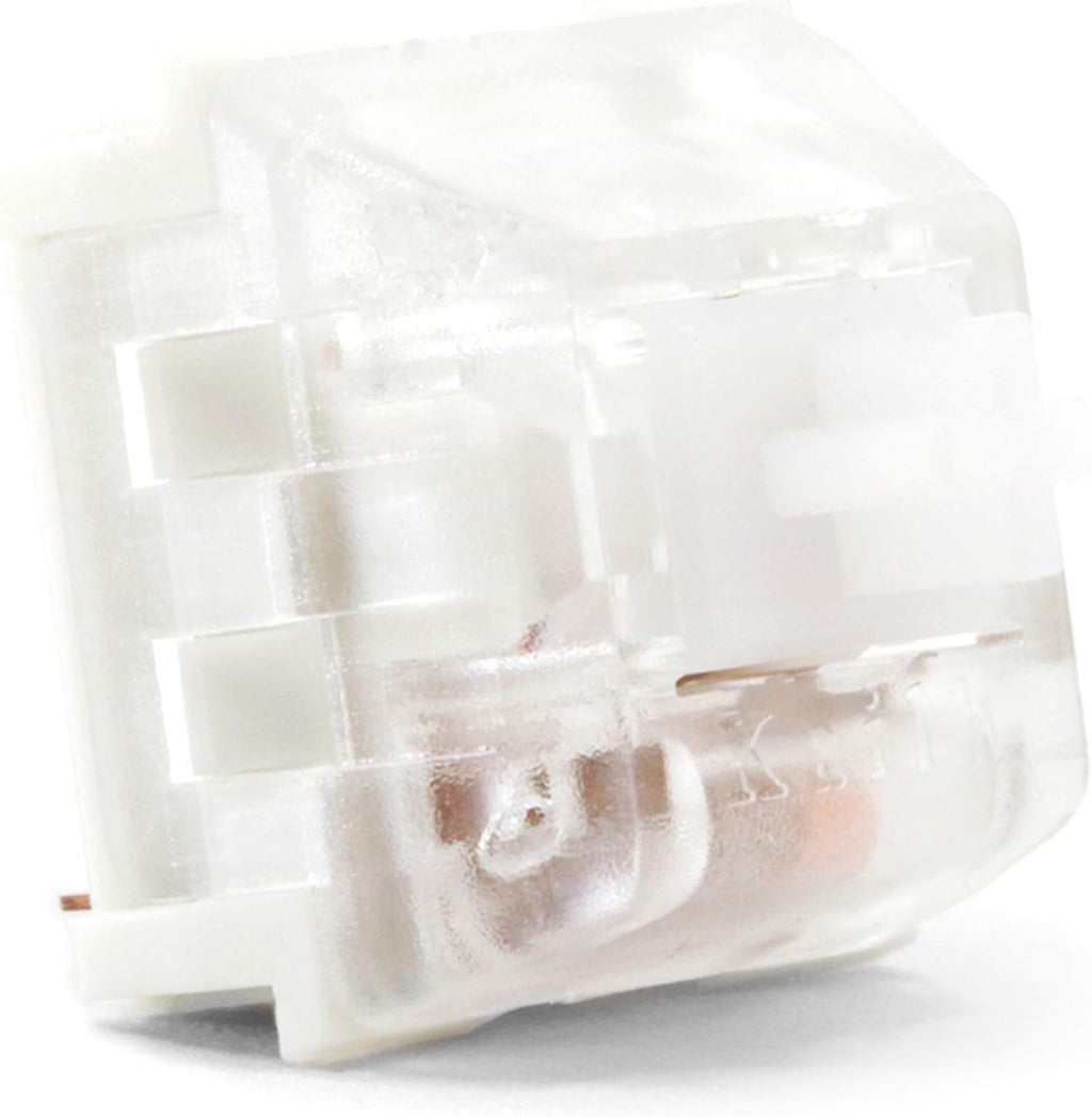 DROP Halo Clear Mechanical Keyboard Switches Plate Mounted Tactile 65g Cherry MX Style Quiet Switches By Kailh Halo Clear 110 Pcs