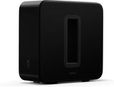 Sonos Sub (Gen 3) - The wireless subwoofer for deep bass with WIFI Connectivity - Black