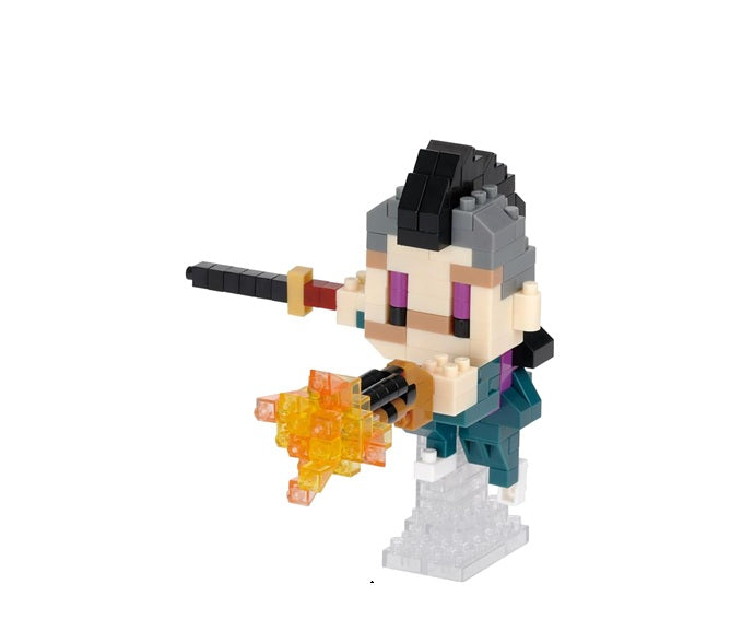 nanoblock NBCC-241 Demon Slayer Shinazugawa Genya 180 Pieces for Kids